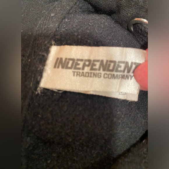 Independent Hooded Sweatshirts and Sweatpants, Large, Black - Picture 2 of 2